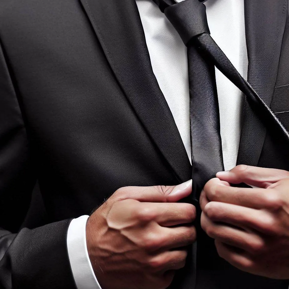 Ce cravată merge la costum negru