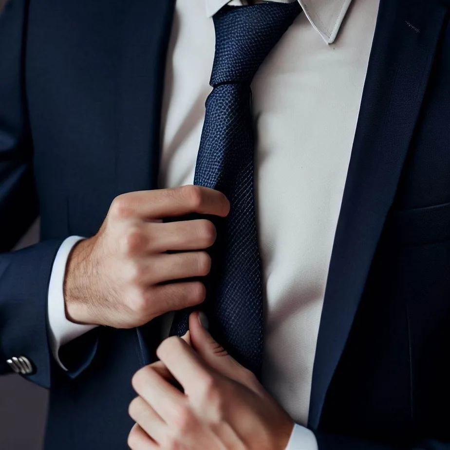 Ce cravată se potrivește la costum bleumarin