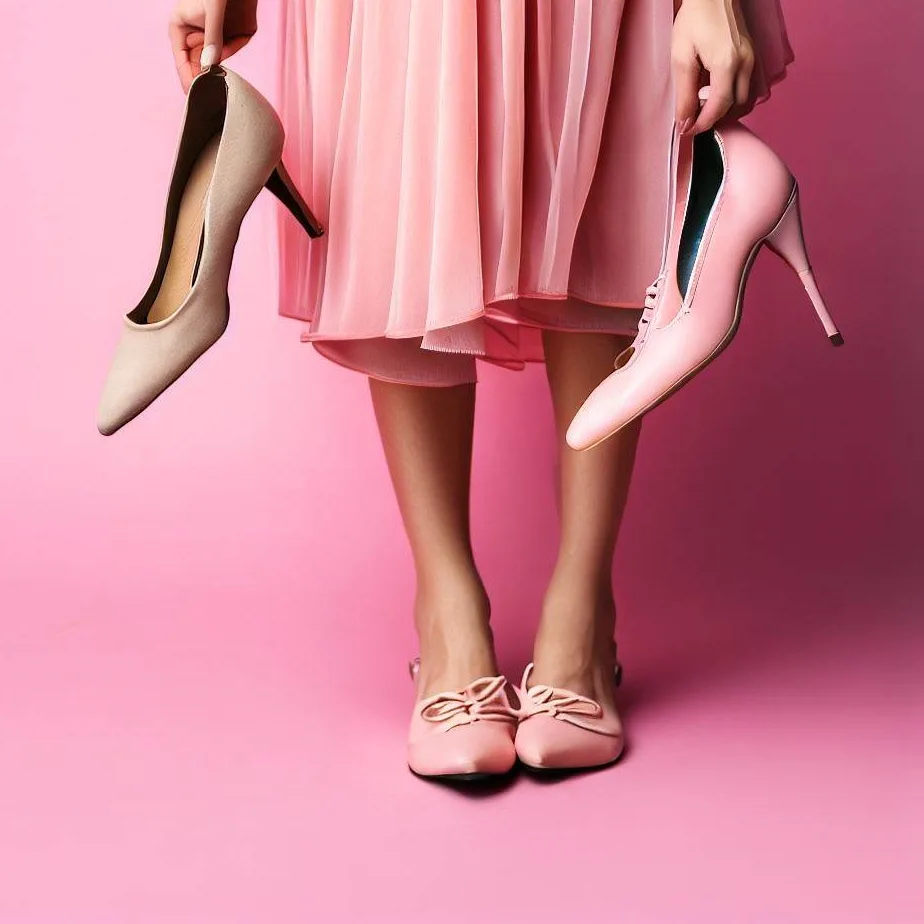 Ce pantofi merg la rochie roz
